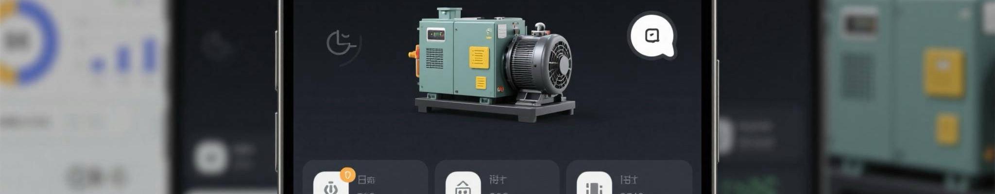 Intelligent monitoring system interface for diesel generator diagnostics Remote monitoring dashboard for real-time diesel generator diagnostics