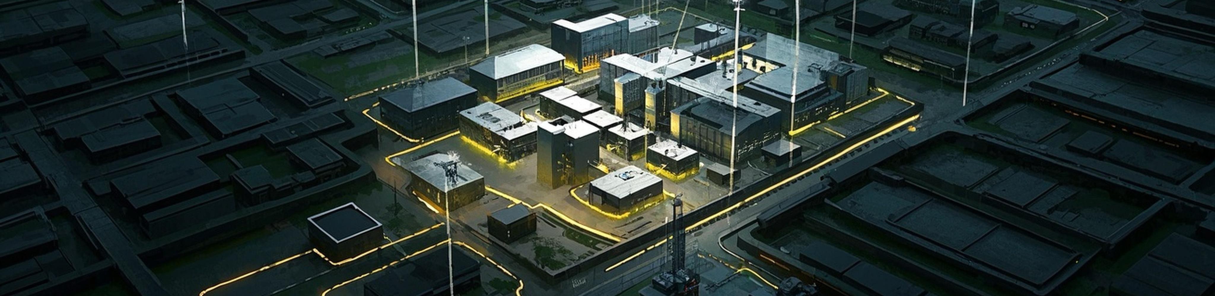 Centralized Monitoring for Multiple Diesel Generator Sites Multi-site diesel generator monitoring system in industrial park