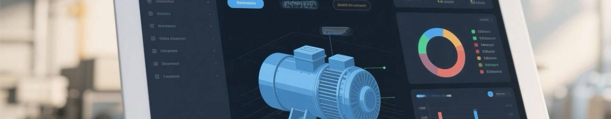 Predictive Maintenance Platform for Industrial Generators AI-powered diagnostics platform analyzing diesel generator performance