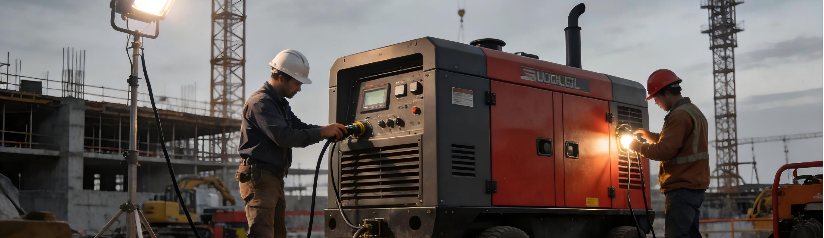 Diesel Generator for Construction Site Power Supply diesel generator used for power supply on construction site