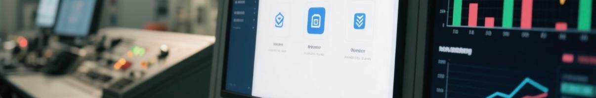Remote diagnostics interface for diesel generators with IoT monitoring data on screen