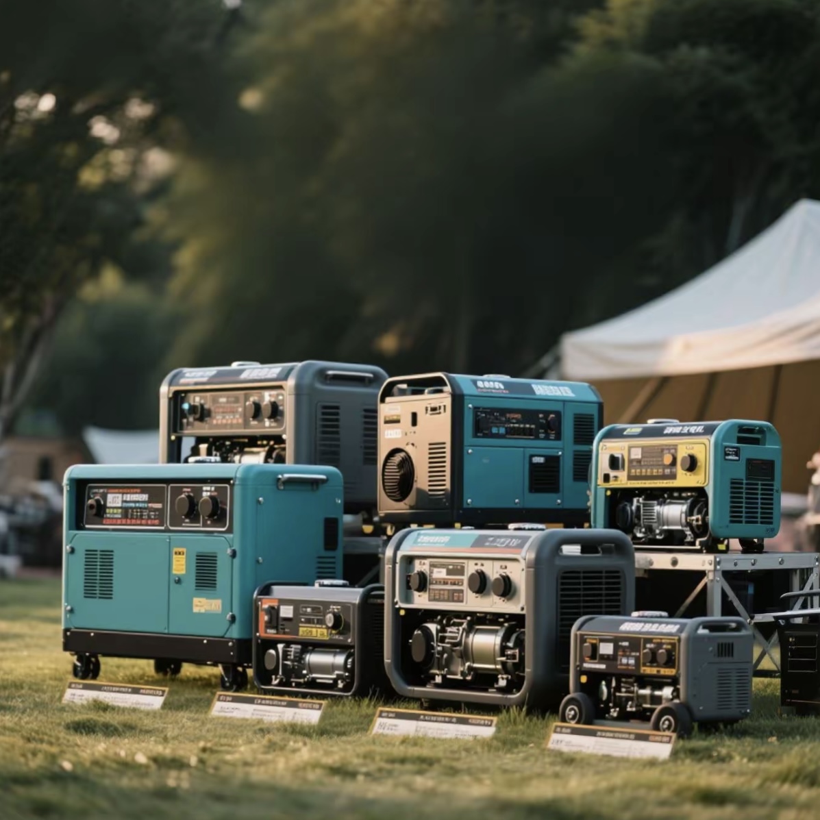 Guia do gerador diesel silencioso para festivais de música ao ar livre