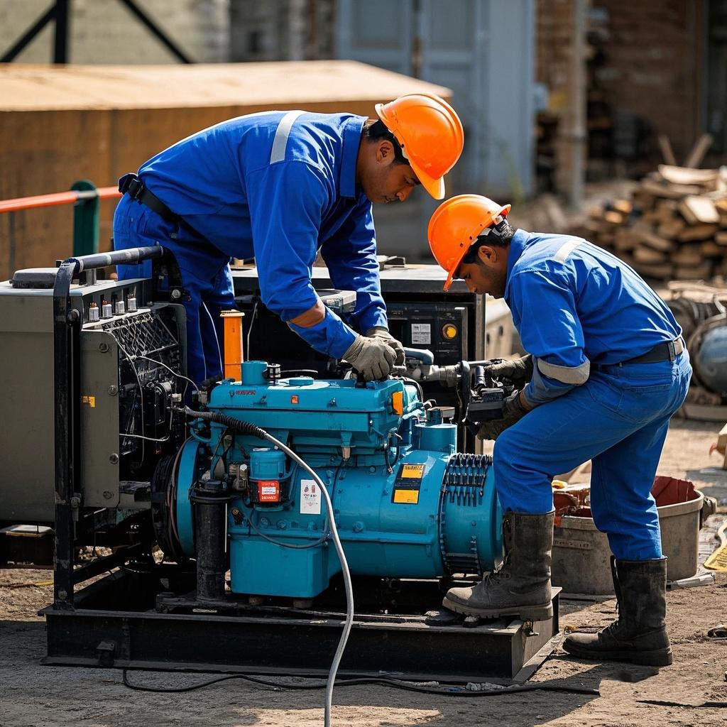 Diesel generator maintenance