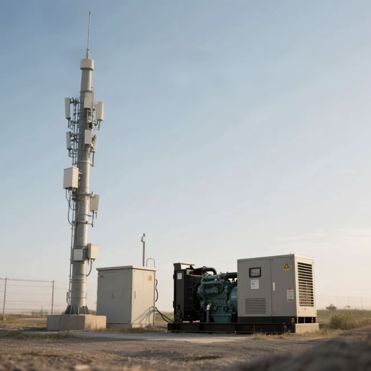Why 5G Base Stations Rely on Diesel Generators: Ensuring Uninterrupted Connectivity