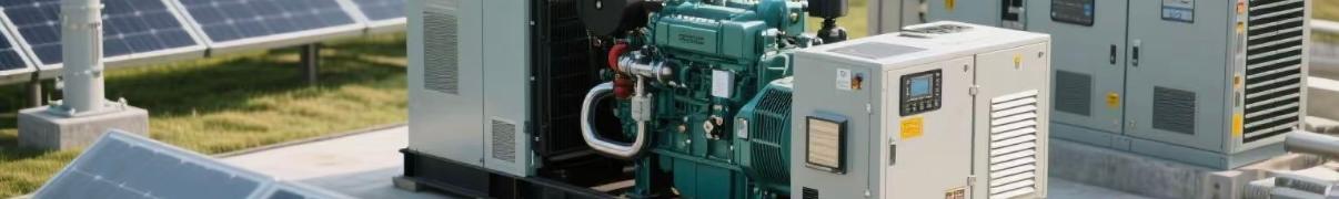 European microgrid pilot with diesel generator, solar, and storage