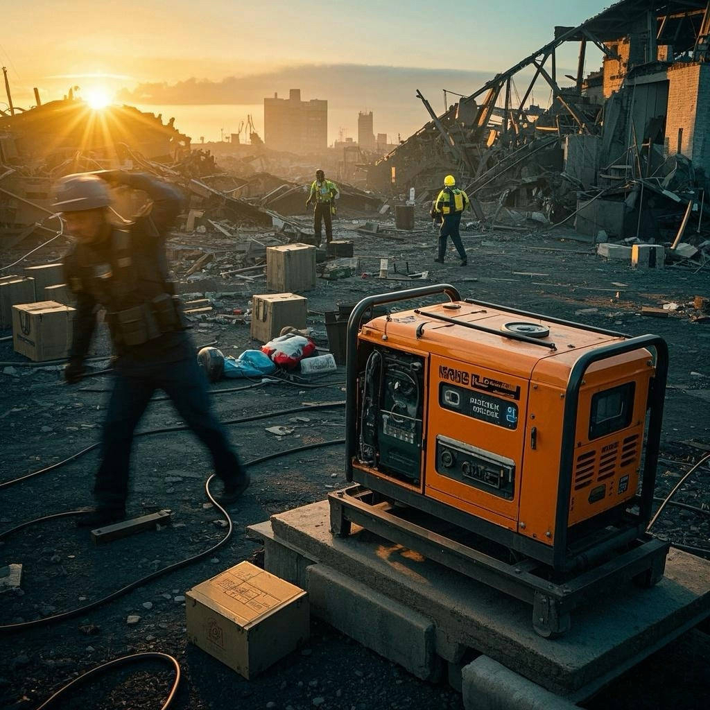 Quel rôle les générateurs industriels jouent-ils dans la reprise après sinistre et le pouvoir d'urgence?