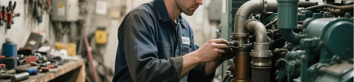 Maintenance and emission control of diesel generators