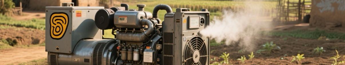 Ang generator ng diesel na sumusuporta sa isang remote off-grid microgrid
