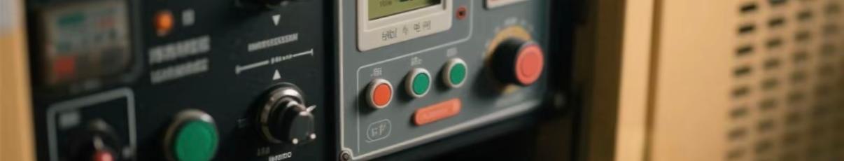 Fuel consumption monitor on diesel generator control panel