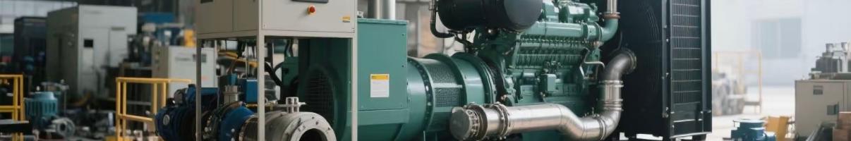 Chinese diesel generator with SCR/DPF emission systems installed 