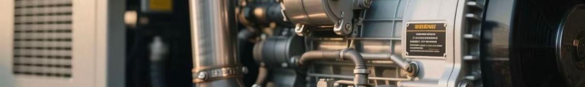 Diesel generator equipped with SCR and DPF emission systems