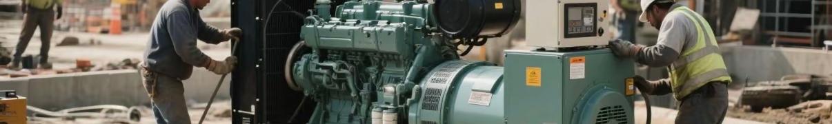 Tier V compliant diesel generator installation in European facility
