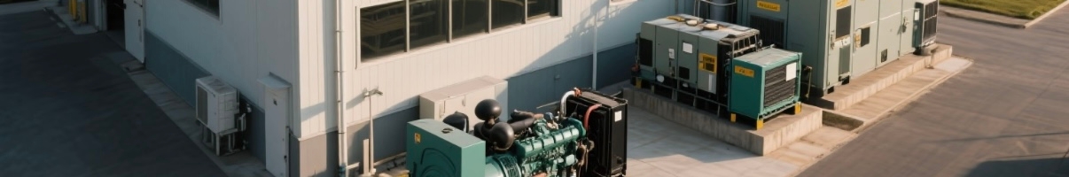 Hybrid diesel and solar power solution for businesses