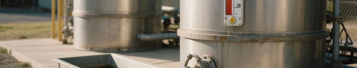 Double-Walled Diesel Fuel Tank Setup Double-walled steel fuel tank with spill containment and level gauge for diesel generator