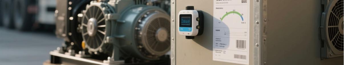 IoT-Enabled Logistics Tracking IoT sensors on shipping container for diesel generator parts updating blockchain ledger