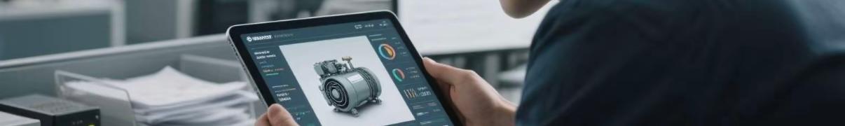 Operator remotely monitoring a diesel generator via smart device in Africa