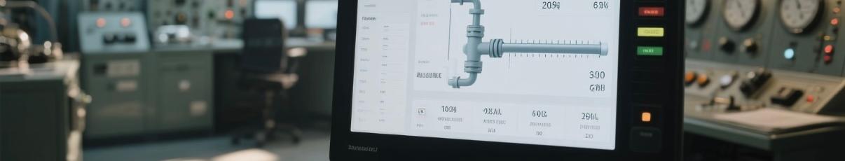 Remote Fuel Monitoring Dashboard Remote monitoring dashboard displaying diesel fuel pressure and flow for generator