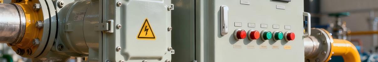 Explosion-proof control panel of diesel generator