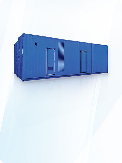 Containerized generators