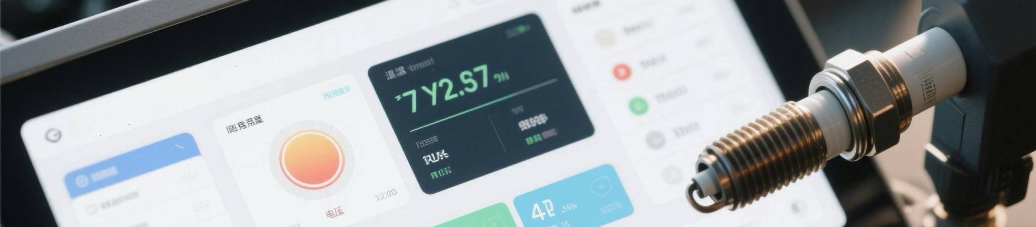 Real-time spark plug monitoring system interface