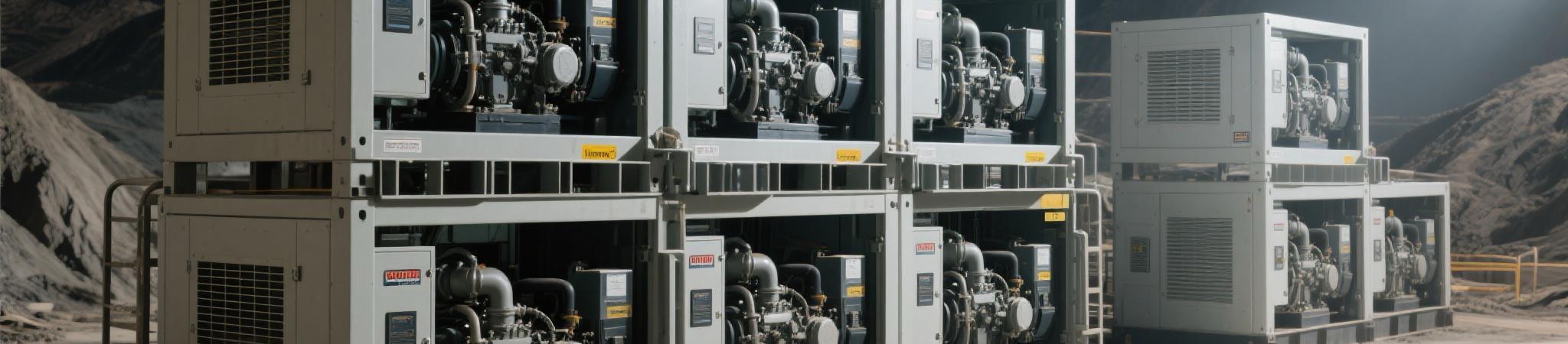 Modular diesel generator system with multiple units combined for scalable power solutions