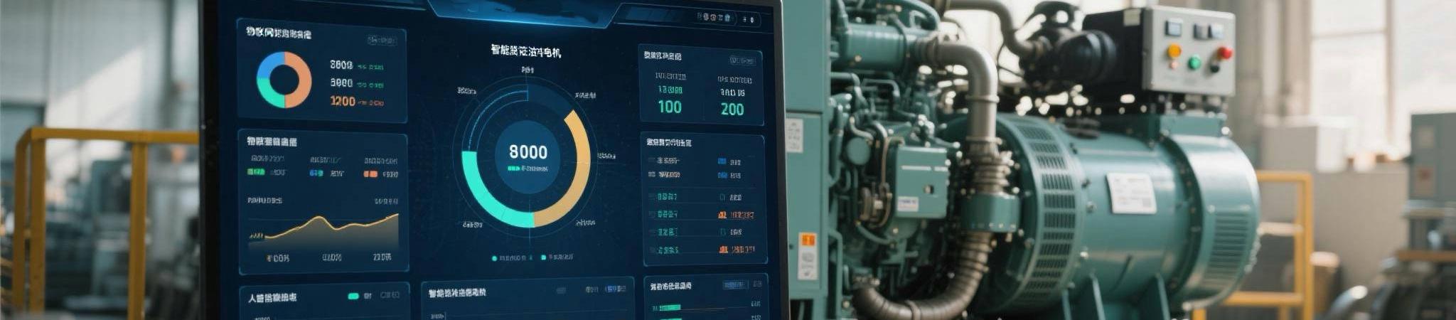Smart diesel generator with IoT remote monitoring system in a data center environment
