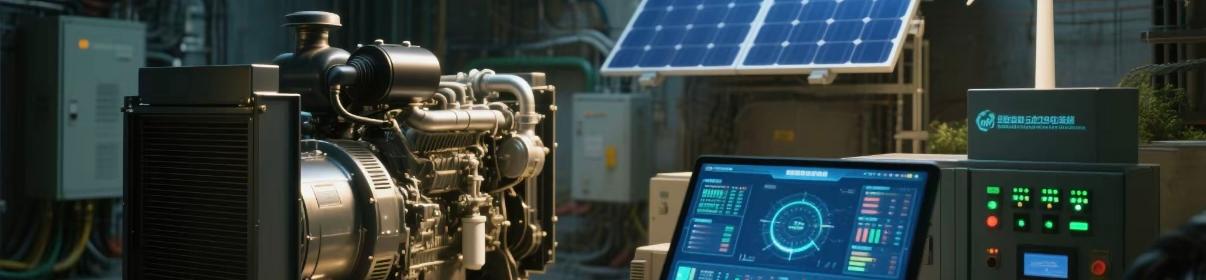 Application of hybrid power systems and intelligent control in diesel generators