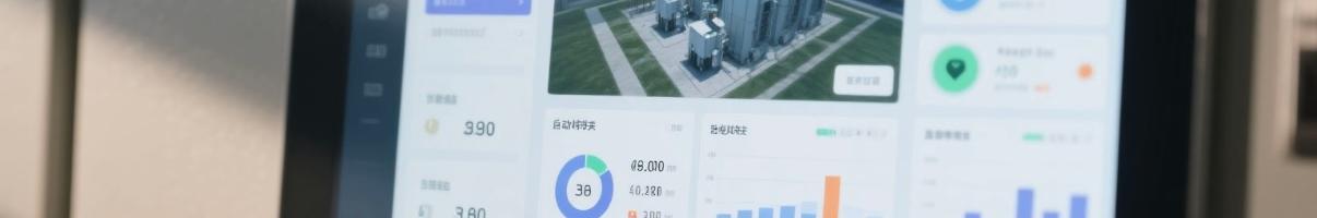 Control panel of diesel generator remote monitoring platform showing ATS and generation data 
