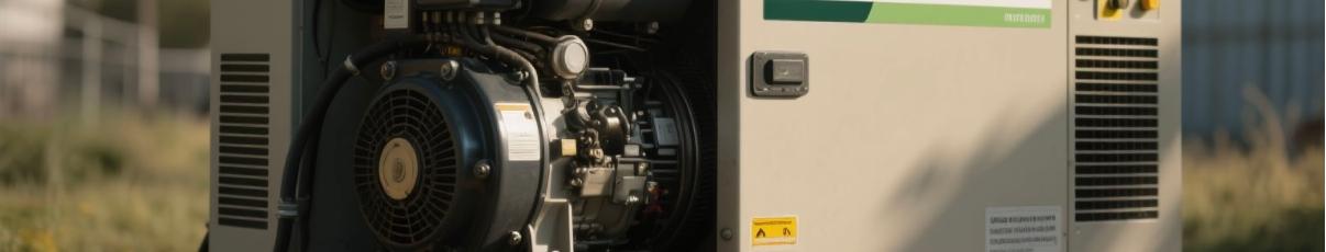 Diesel generator unit labeled as Energy‑as‑a‑Service deployment