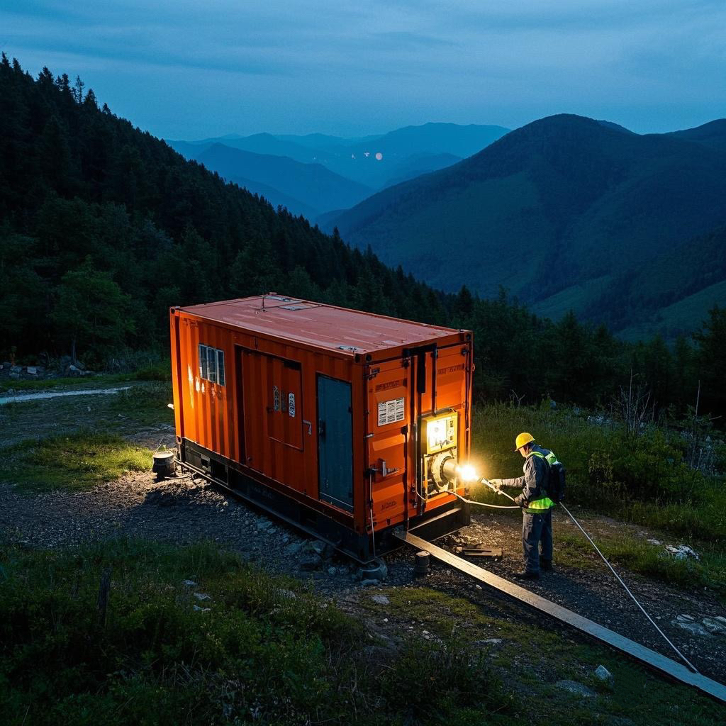 Containerized Diesel Generator