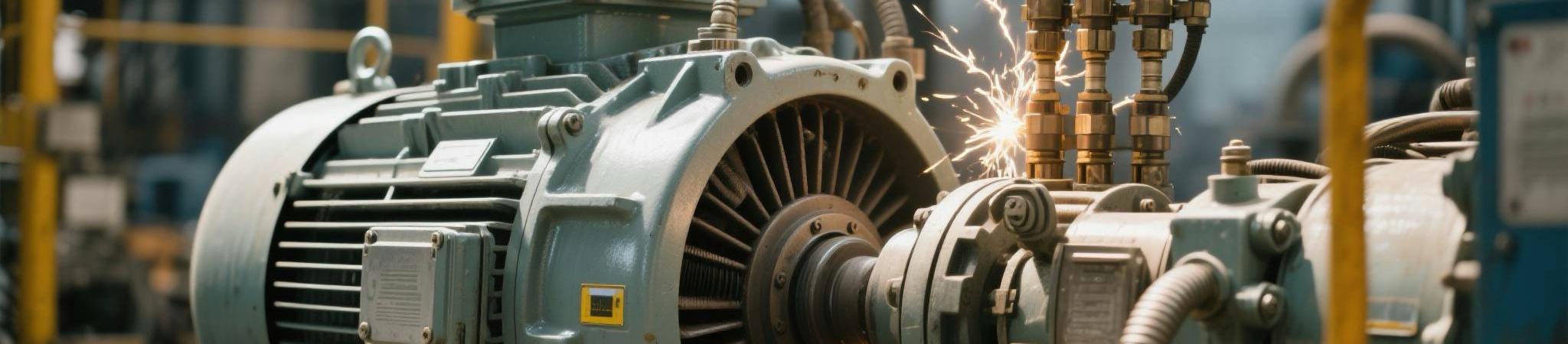 Industrial diesel generator with auxiliary spark plug system
