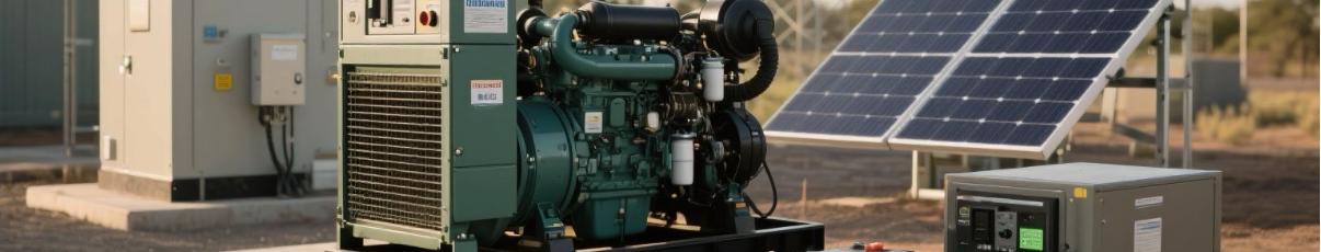 Renewable Energy, Solar Power, Bio-Diesel, Hybrid Power Systems, Off-Grid Power, Clean Diesel, Emission Regulations, Carbon Footprint Reduction