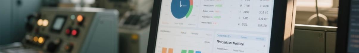 Control panel monitoring diesel generator fuel usage and operational data