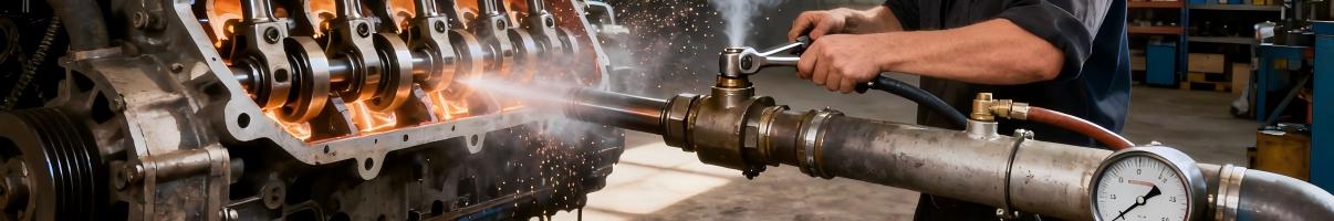 Diesel engine combustion and power stroke process