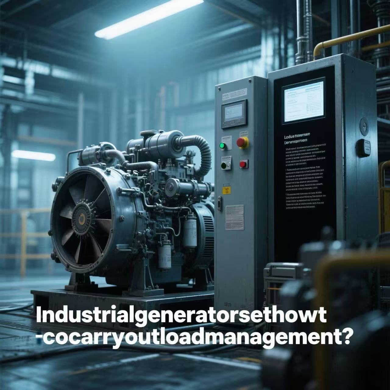 How Is Load Management Handled in Industrial Generators?