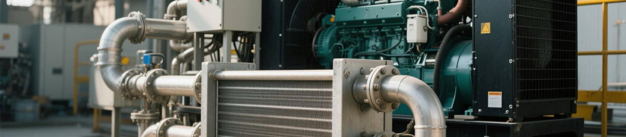 Thermal recovery system integrated into a diesel generator
