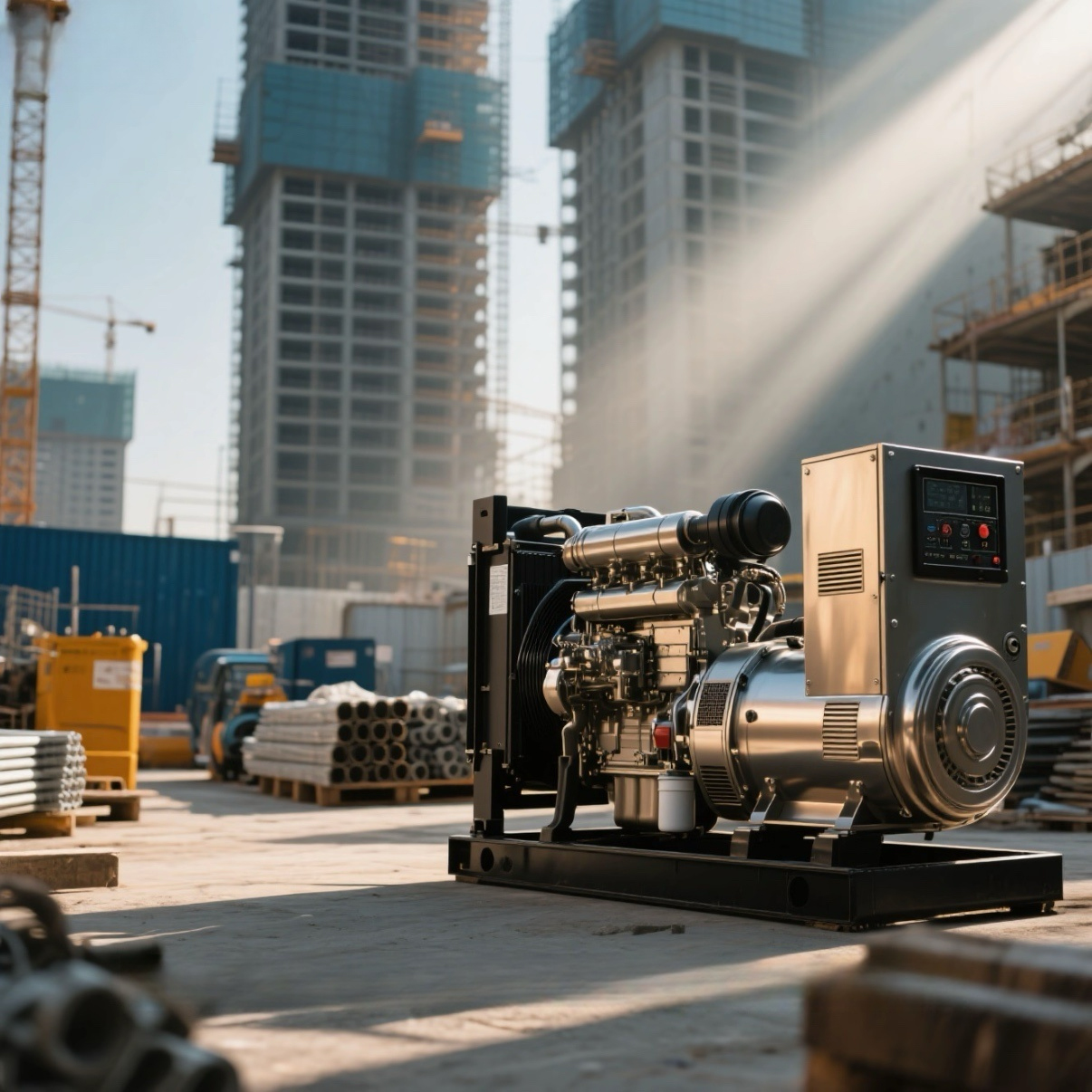 How The Construction Industry Chooses The Right Diesel Generator