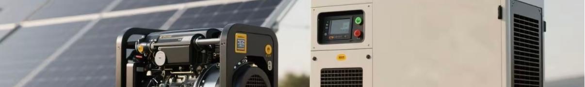 Hybrid diesel generator with solar integration on remote site