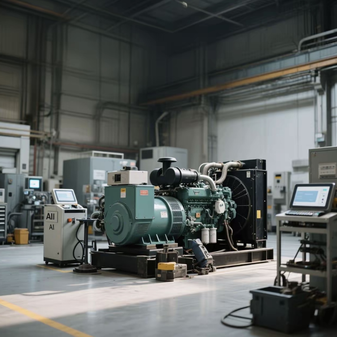AI-Powered Maintenance for Diesel Generators: Smart Diagnostics & Predictive Insights