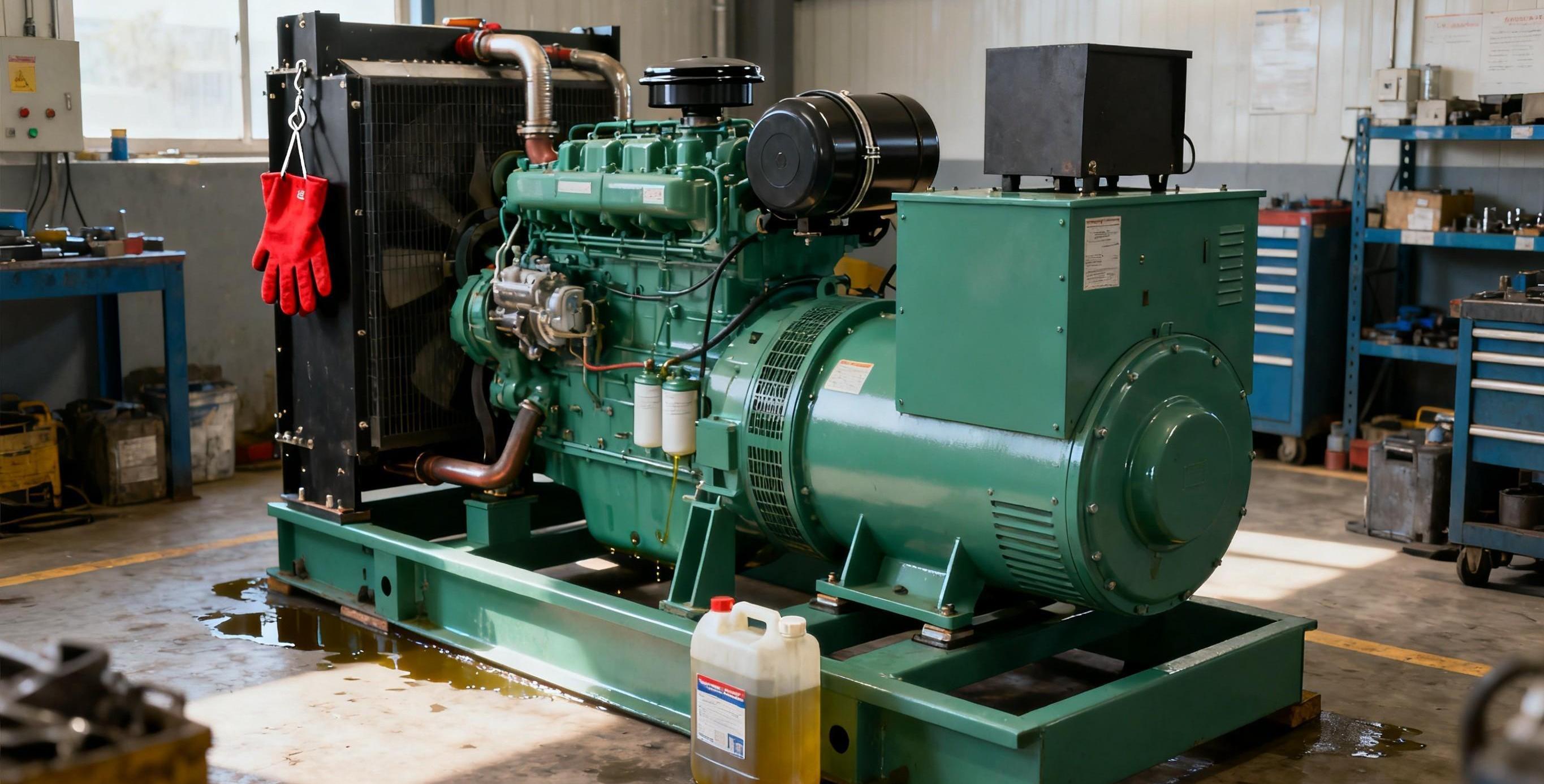 Generator storage after draining gasoline