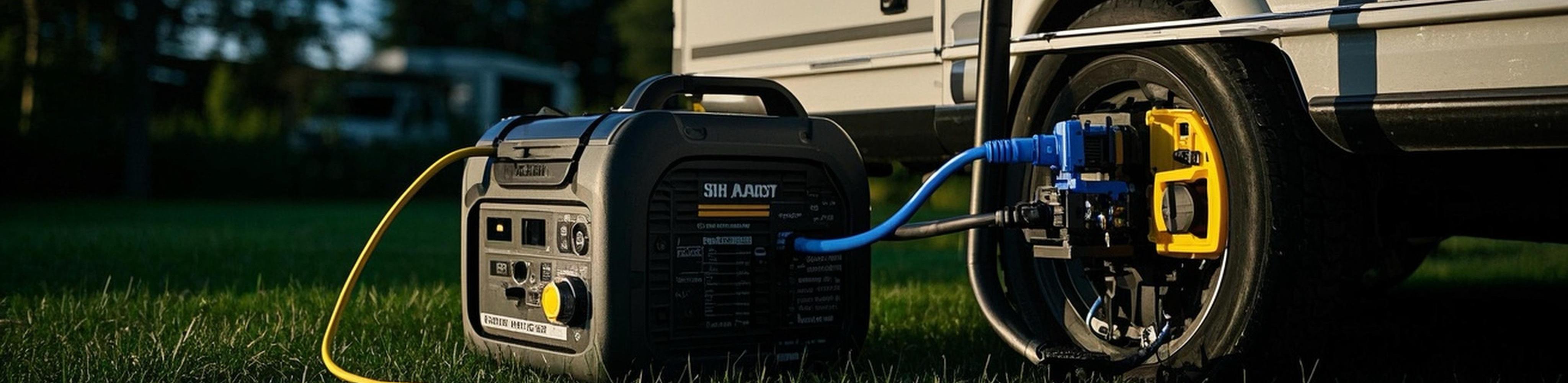 How to connect a portable diesel generator to an RV safely