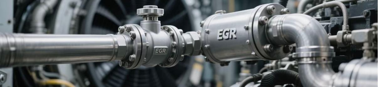 Diesel generator with EGR and SCR system integrated