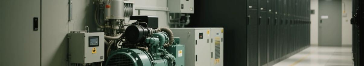 Diesel generator integrated with UPS in a modern data center