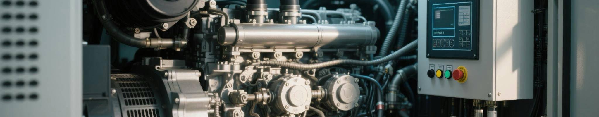 Smart diesel generator with integrated load management system
