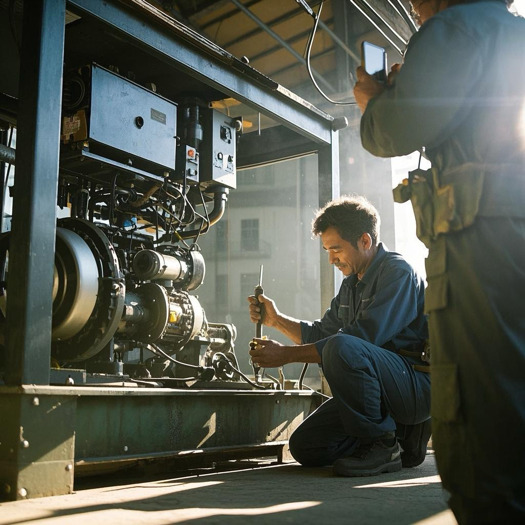 Repair of diesel generators
