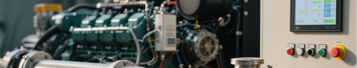 Advanced Clean Diesel Generator Engine Layout 